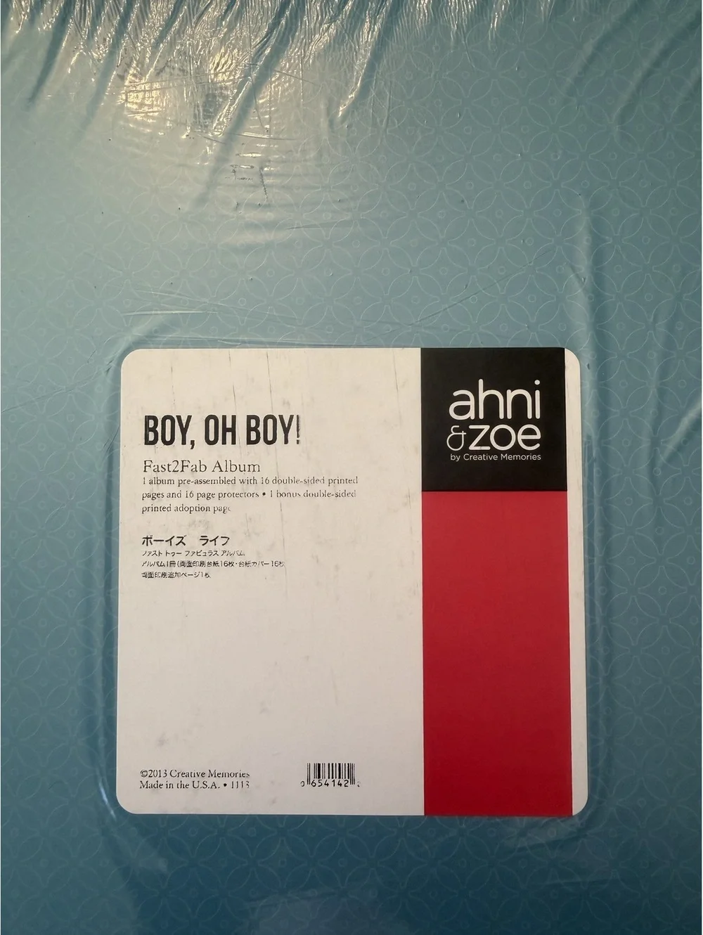 Creative Memories Boy, Oh Boy! It’s a Boy Fast2Fab Album scrapbook